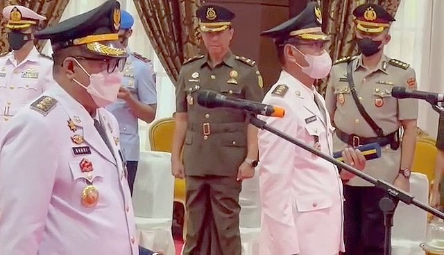 Pj Bupati Busel dan Mubar Dilantik, Terima Kasih Untuk Gubernur Ali Mazi