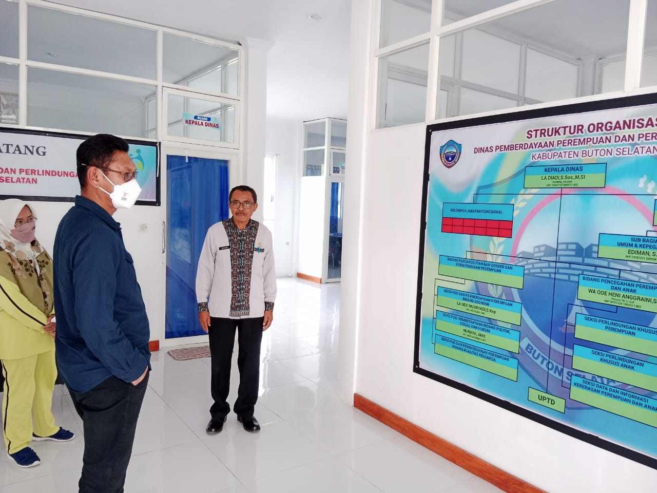 La Ode Budiman, Pj Bupati Buton Selatan, Busel, Sidak