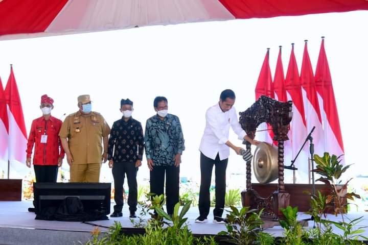 Resmikan, Jokowi, Joko Widodo, Wakatobi