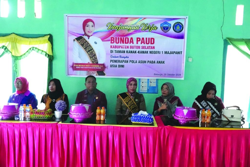 Kunjungan Bunda Paud Perkuat Pendidikan Usia Dini Di Buton Selatan.