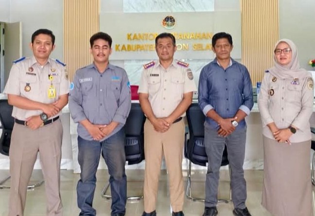 Kantor Pertanahan Buton Selatan Resmi Lepas Mahasiswa PKL dari Universitas Dayanu Ikhsanuddin