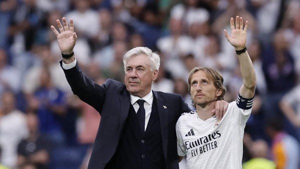 Ancelotti dan Modric Resmi Berpisah Dengan Real Madrid