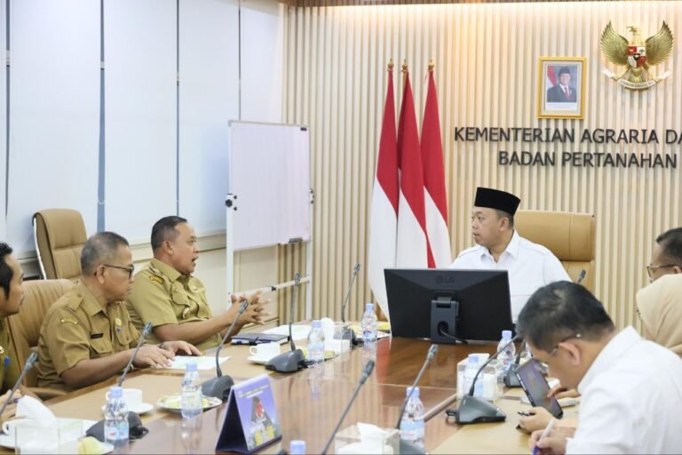 Dorong Percepatan Sertipikasi Aset, Menteri ATR/BPN Tekankan Sinergi Dua Arah