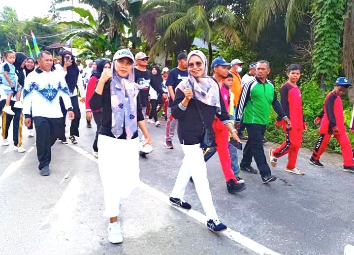 Kantor Pertanahan Ikut Meriahkan Jalan Sehat HUT ke-11 Buton Selatan