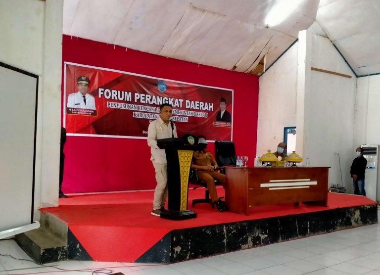 Forum Perangkat Daerah Buton Selatan Harus Mampu Lahirkan Rencana Program Yang Terukur