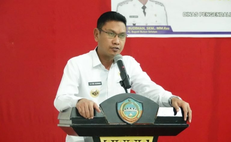 Laode, La Ode, Budiman, Pj Bupati, Buton Selatan, Busel