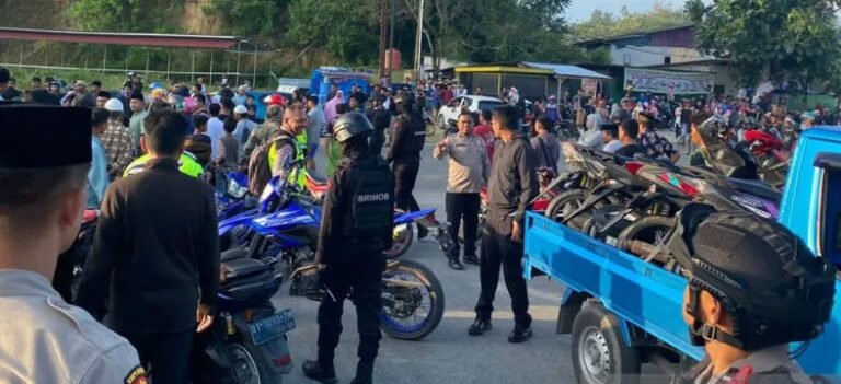 Polisi kembali Amankan 33 Motor Balap Liar di Hari Kedua Ramadan