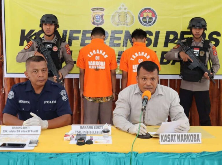 Polres Baubau Tangkap Seorang Mahasiswa Diduga Edarkan Sabu
