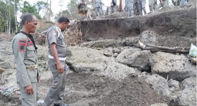 Satpol PP Gelar Patroli Pengawasan Penambangan Pasir