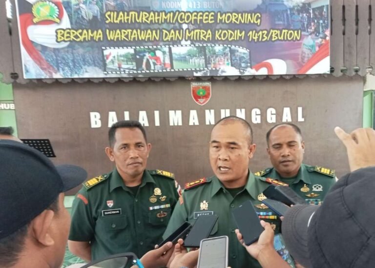 Dandim 1413 Buton Ingatkan Jajarannya Netral Hadapi Pemilu