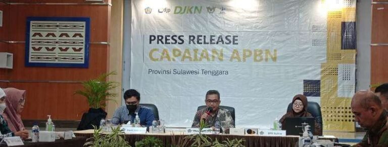Hingga Mei Realisasi APBN di Sultra Capai 39,42 Persen