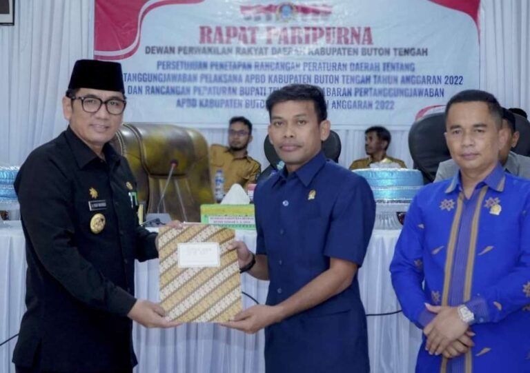 Pj Bupati Buteng Apresiasi Dewan Atas Penetapan Perda Pertanggungjawaban APBD