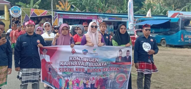 HUT Busel ke-9, Dinsos Tampil Maksimal Diajang Karnaval Budaya