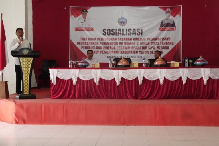 Pemkab Busel Sosialisasikan Tata Cara Penyusunsn Sasaran Kinerja Pegawai