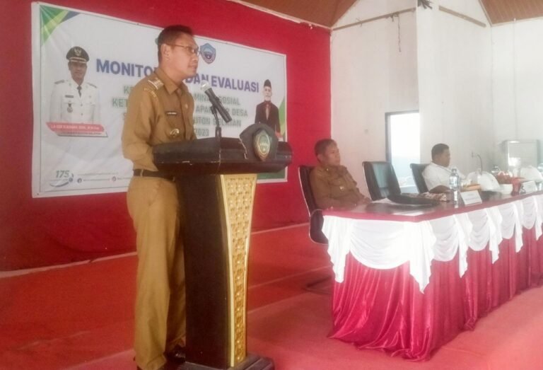 Rp 800 Juta Lebih Digelontorkan Untuk BPJS Ketenagakerjaan Aparatur Desa di Busel