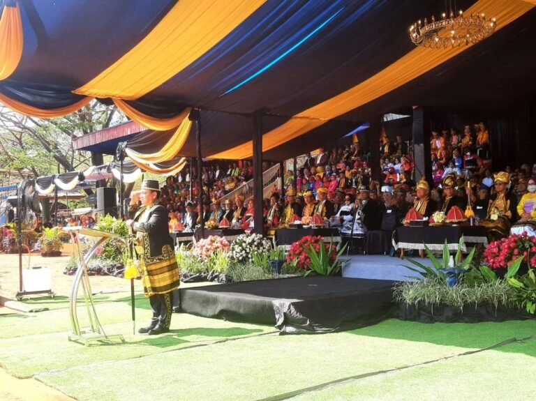 Pj. Gubernur Sultra Pimpin Upacara Peringatan HUT Kota Baubau