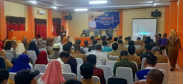 Dikbud Baubau Sosialisasikan UU Cagar Budaya