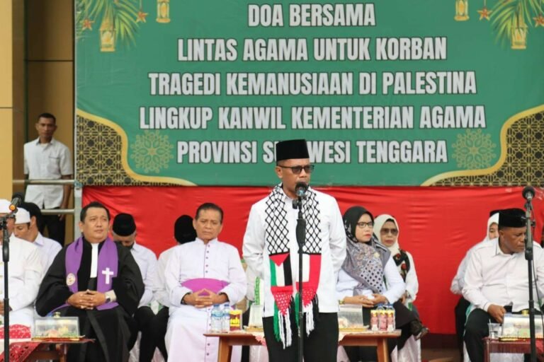 Donasi Peduli Palestina, Kemenag Sultra Kumpulkan Dana Lebihi Target