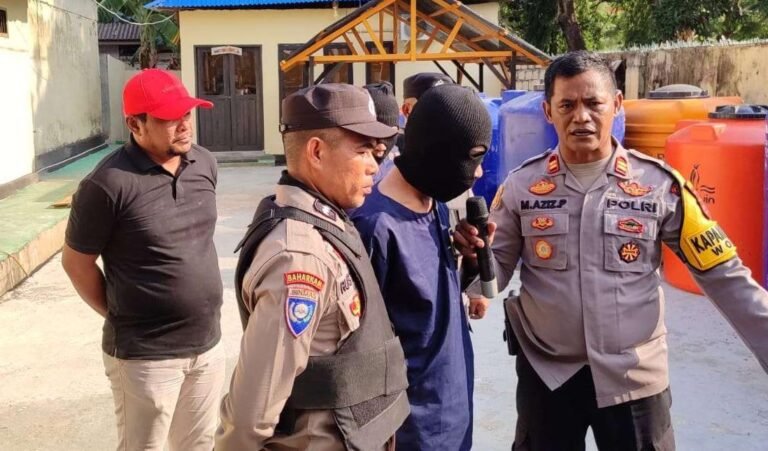 Komplotan Pencuri Tandon di Baubau Ditangkap