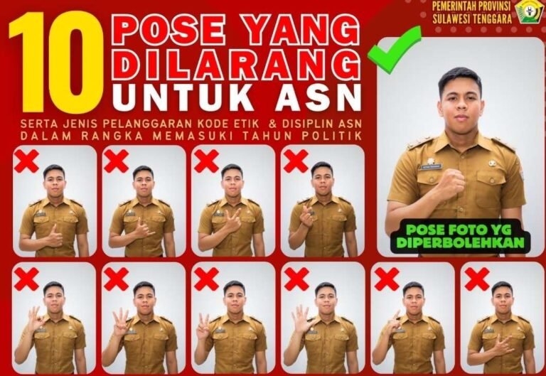 Pj. Gubernur Sultra Imbau ASN Hati-Hati Berfoto