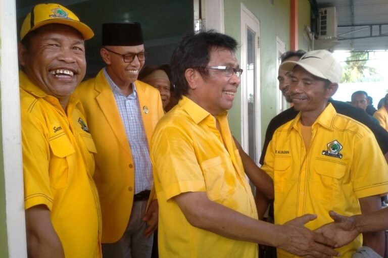 Temu Kader Partai Golkar, Ridwan Bae Optimis Raih Kursih Terbanyak di Buton Selatan