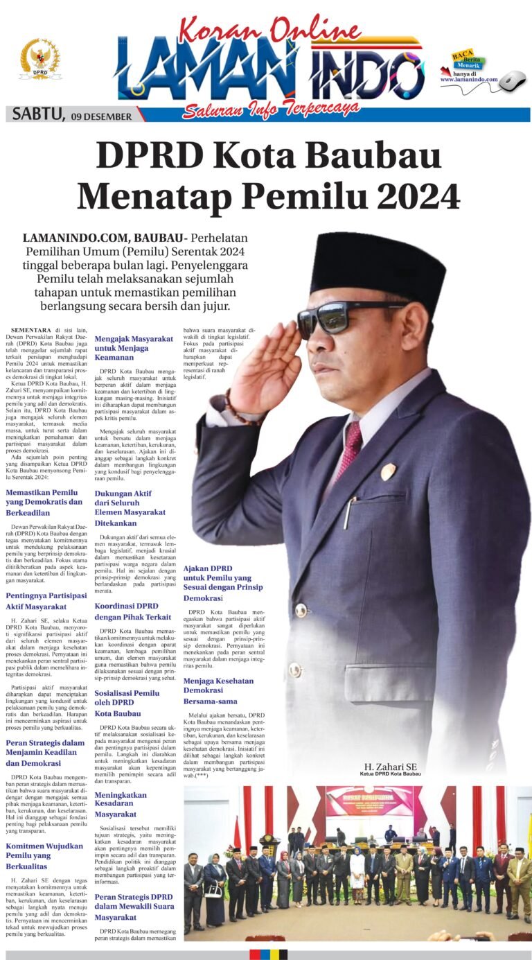 DPRD Kota Baubau Menatap Pemilu 2024