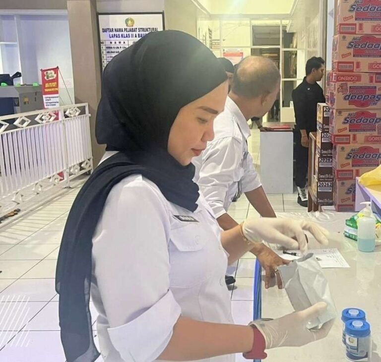 Awal Tahun, Lapas Baubau Tes Urine Narapida