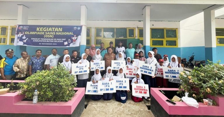 Ratusan Siswa Sd Dan Smp Di Buton Selatan Berlaga Dalam Olimpiade Sains, Fokus Pada Pembelajaran Digital