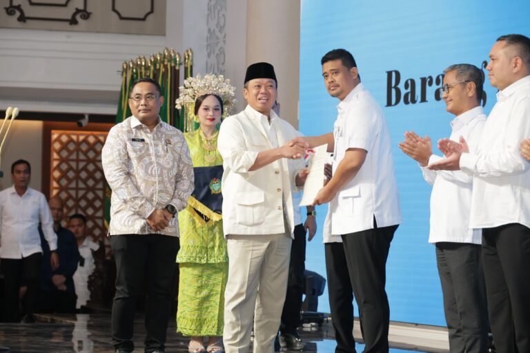 875 Sertifikat Tanah Diserahkan, Pemerintah Genjot Legalitas Aset di Sumut