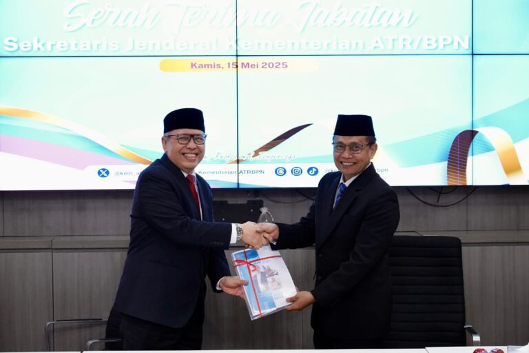 Kementerian ATR/BPN Lantik Sekretaris Jenderal Baru, Pudji Prasetijanto Hadi