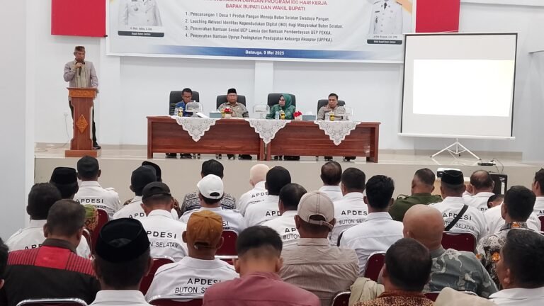 Deklarasi Koperasi Merah Putih, Langkah Strategis Buton Selatan Dukung Asta Cita Nasional