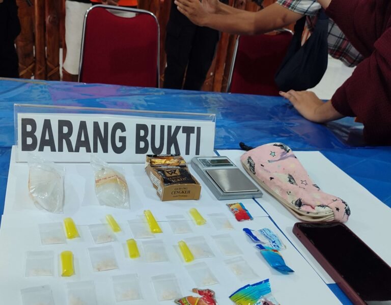 Satres Narkoba Polres Baubau Ungkap 5 Kasus Narkoba, 40 Gram Sabu Diamankan