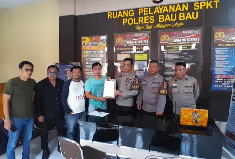 Lapor Polisi, SPKT, Polres Baubau