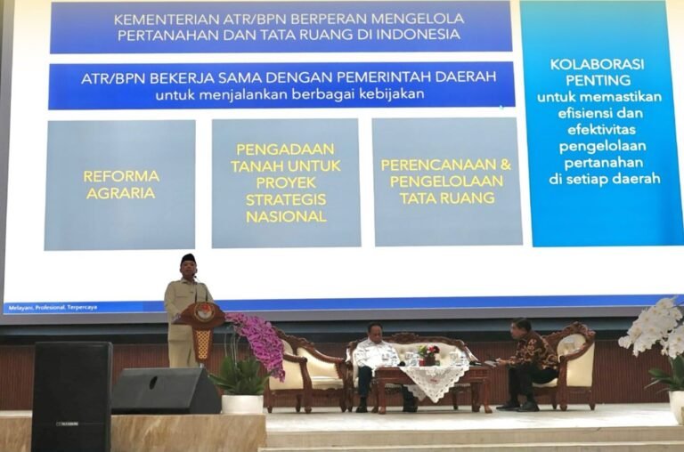 Menteri ATR/BPN Nusron Wahid Tegaskan Pentingnya Kolaborasi dengan Kepala Daerah dalam Program Strategis Pertanahan