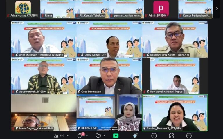 Kementerian ATR/BPN Targetkan SAKIP A, Ini Strateginya…