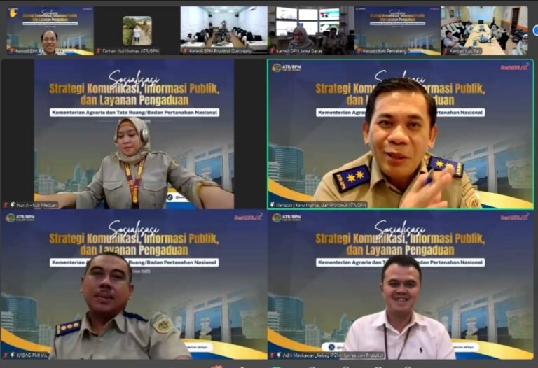Kementerian ATR/BPN: Humas Harus Jadi Jembatan Antara Pemerintah dan Rakyat