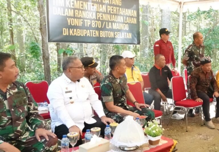 Pemda dan Kemenhan Sinergi, Pembangunan Batalyon Lamaindo di Buton Selatan Dimatangkan