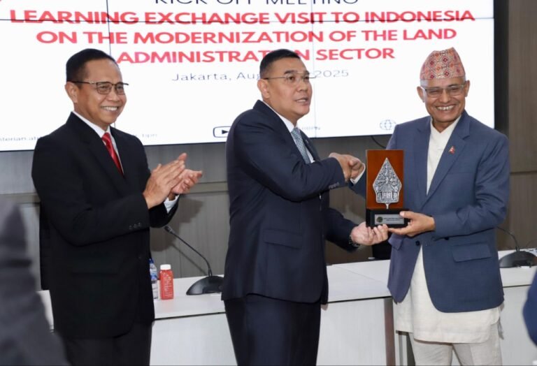 Terima Delegasi Nepal, Kementerian ATR/BPN Berbagi Strategi Modernisasi Administrasi Pertanahan