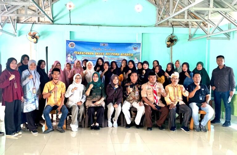 Kantah Buton Selatan Dorong Ekonomi Desa Lewat Akses Reforma Agraria