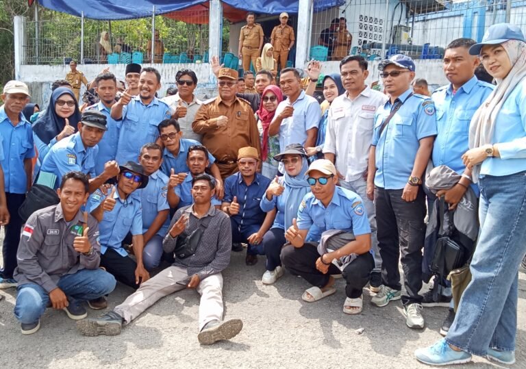 Bupati Adios Launching Pengaliran Air Bersih di Kecamatan Lapandewa