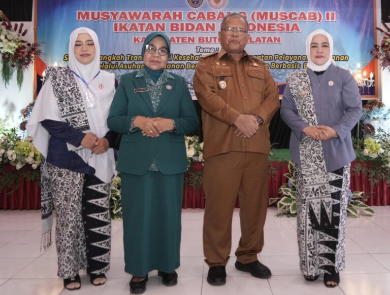 Muscab II IBI Buton Selatan, Bupati Adios: Bidan Garda Terdepan Pelayanan Kesehatan