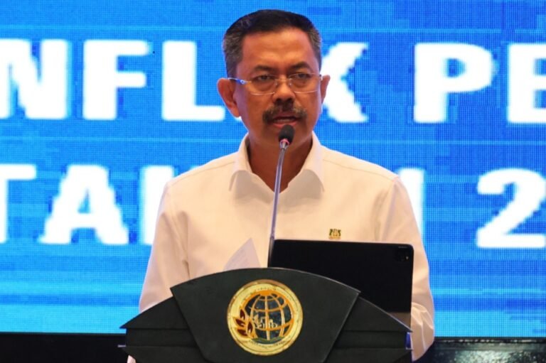 Rakor Pencegahan dan Penyelesaian Tindak Pidana Pertanahan, Kejagung: Kita Harus Kolaborasi Dari Hulu Hingga Hilir