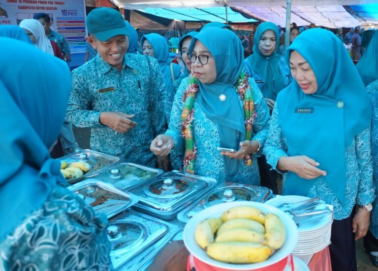 Desa Hendea Wakili Sampolawa dalam Lomba 10 Program PKK Buton Selatan, Ini Pesan Norma Adios…