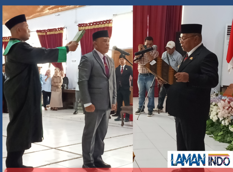 La Ode Harwanto Resmi Jabat Sekda Buton Selatan: Ini Pesan Bupati Adios…