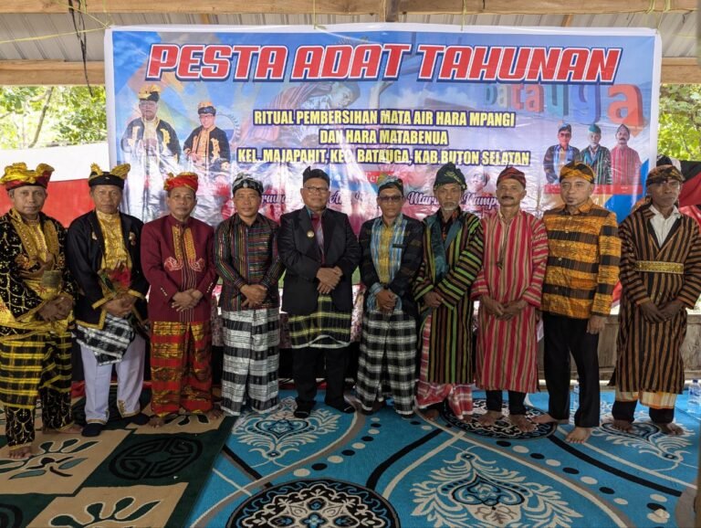 Ritual Sakral Mata Air di Majapahit, Bupati Buton Selatan Beri Santunan untuk Parabela