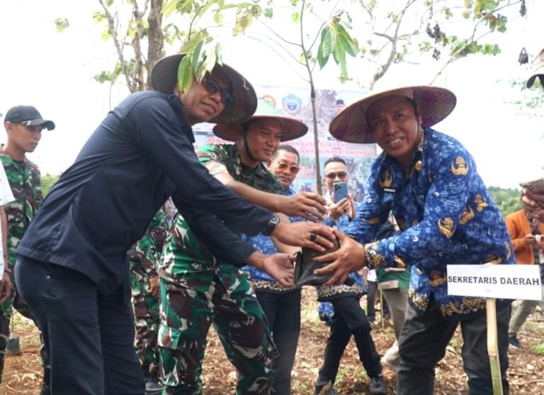 Sekda Pimpin Penanaman 1.874 Pohon Buah, Buton Selatan Siap Jadi Sentra Agrowisata