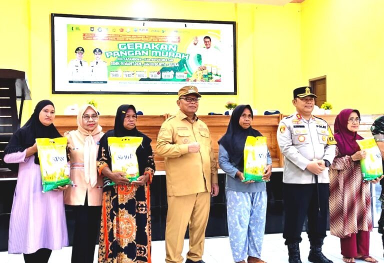 Pemkab Buton Selatan Gelar Gerakan Pangan Murah, Bupati Pastikan Stabilitas Harga Jelang Idul Fitri