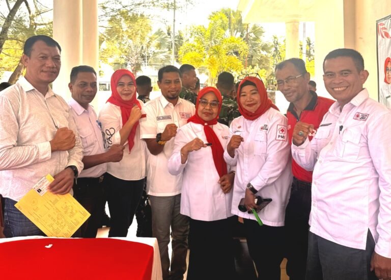PMI Buton Selatan Himpun 83 Kantong Darah dalam Bakti Sosial Kolaborasi Pemkab dan Yayasan