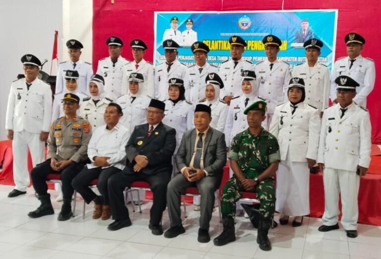 Lantik 15 Pj Kepala Desa, Bupati Buton Selatan Tekankan Profesionalitas dan Pelayanan Publik