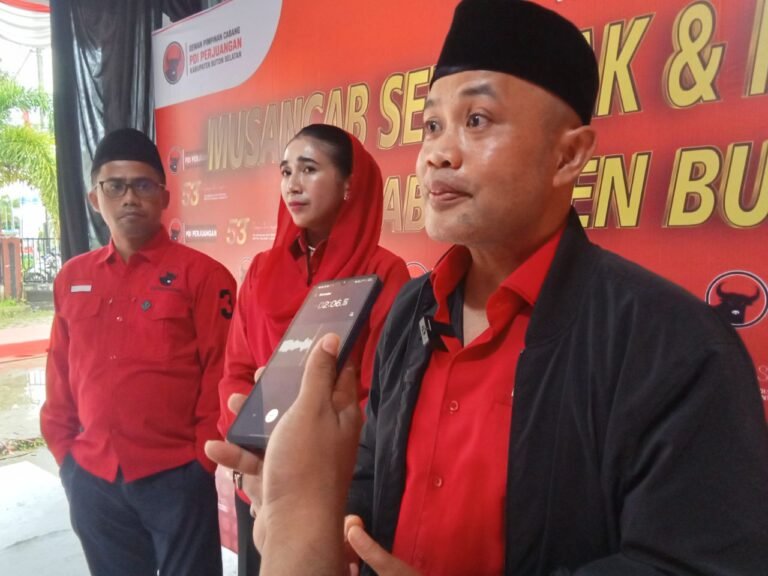 Musancab Serentak PDI Perjuangan Buton Selatan Jadi Ajang Konsolidasi Menuju 2029